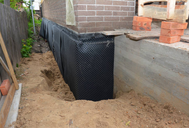 SJ Waterproofing Pros technician performing targeted Crawl Space Encapsulation assessment in Greenleaf, WI